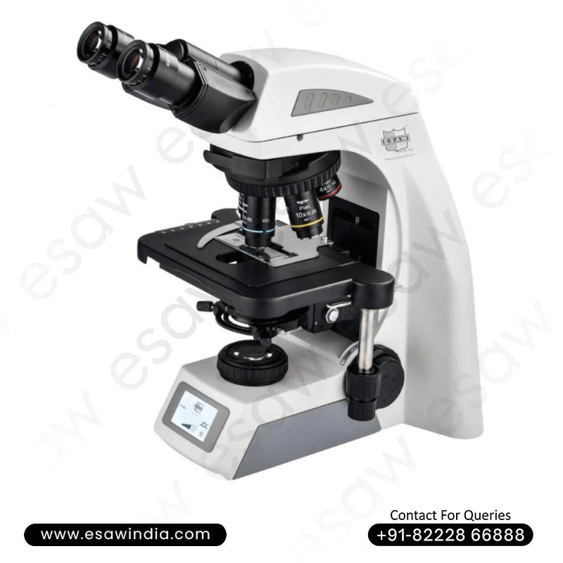 🖼️ ALT Tags for Images
"Advance Pathological Microscope with LCD Display for Labs"
"ESAW Digital Microscope for School and Medical Use"
"Integrated LCD Microscope for Pathology and Teaching"
"Buy Trinocular Microscope with LCD for Chemistry Classrooms"