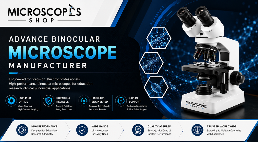 Advanced Binocular Microscope manufactured by Microscopes Shop