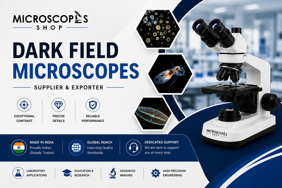 Dark Field Microscopes Supplier and Exporter industrial medical optics
