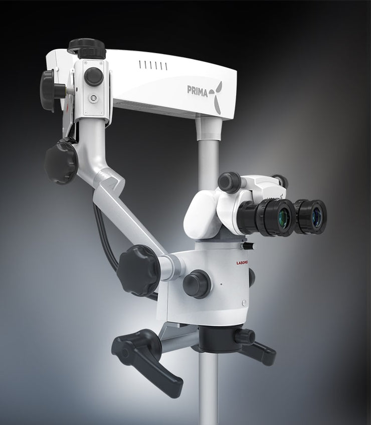 Image ALT Tags:

“Prima DNT dental microscope with H‑base mobile stand”

“Apochromatic 5‑step magnichanger for students’ endodontic training”

“50 W LED illuminated Prima DNT for science labs”

“Ceiling‑mounted Prima DNT microscope in medical college”

