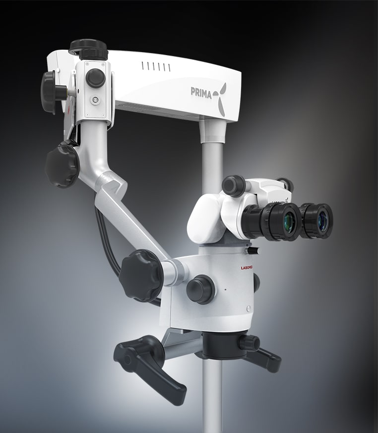 Image ALT Tags:

“Prima DNT dental microscope with H‑base mobile stand”

“Apochromatic 5‑step magnichanger for students’ endodontic training”

“50 W LED illuminated Prima DNT for science labs”

“Ceiling‑mounted Prima DNT microscope in medical college”

